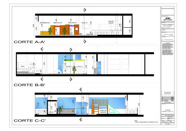 PLANOS ARQUITECTONICOS-CORTES (A3)-01